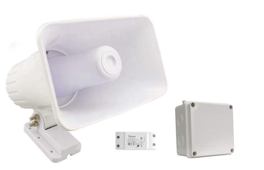 Componentes del sistema de alarma comunitaria